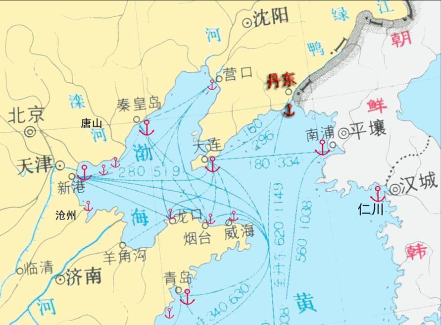 辽东湾位置图片