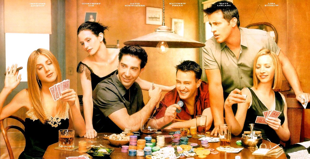 《friends》之所以受人欢迎,其一是因为它完全具备消费良品的素质,而