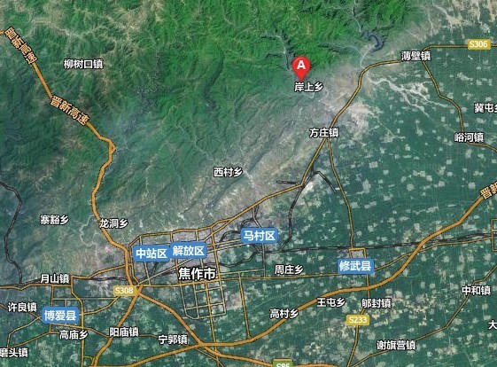 云台山在焦作哪里