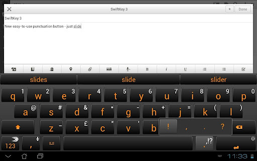 swiftkey x键盘