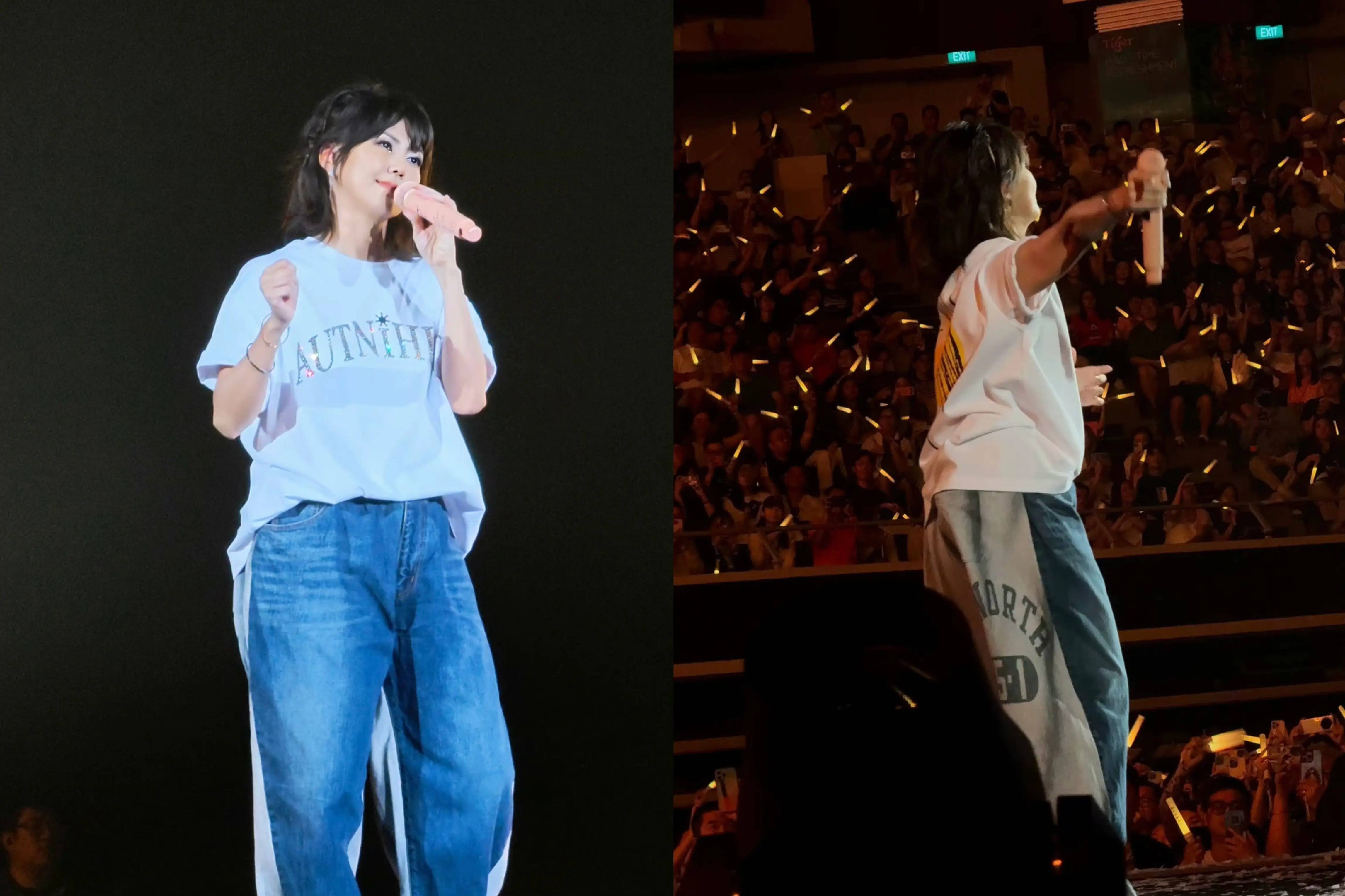 有些飘逸如仙女,有些却显矮显胖,孙燕姿演唱会造型受争议 - 360娱乐,你开心就好