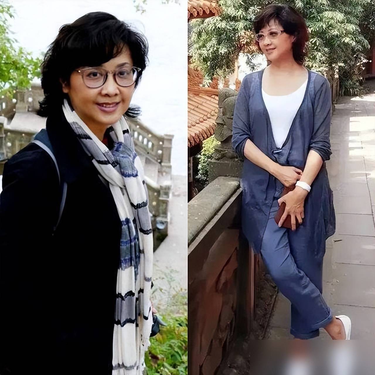 72岁朱琳美出圈!不穿老年装短发微卷,为何越老越有韵味?