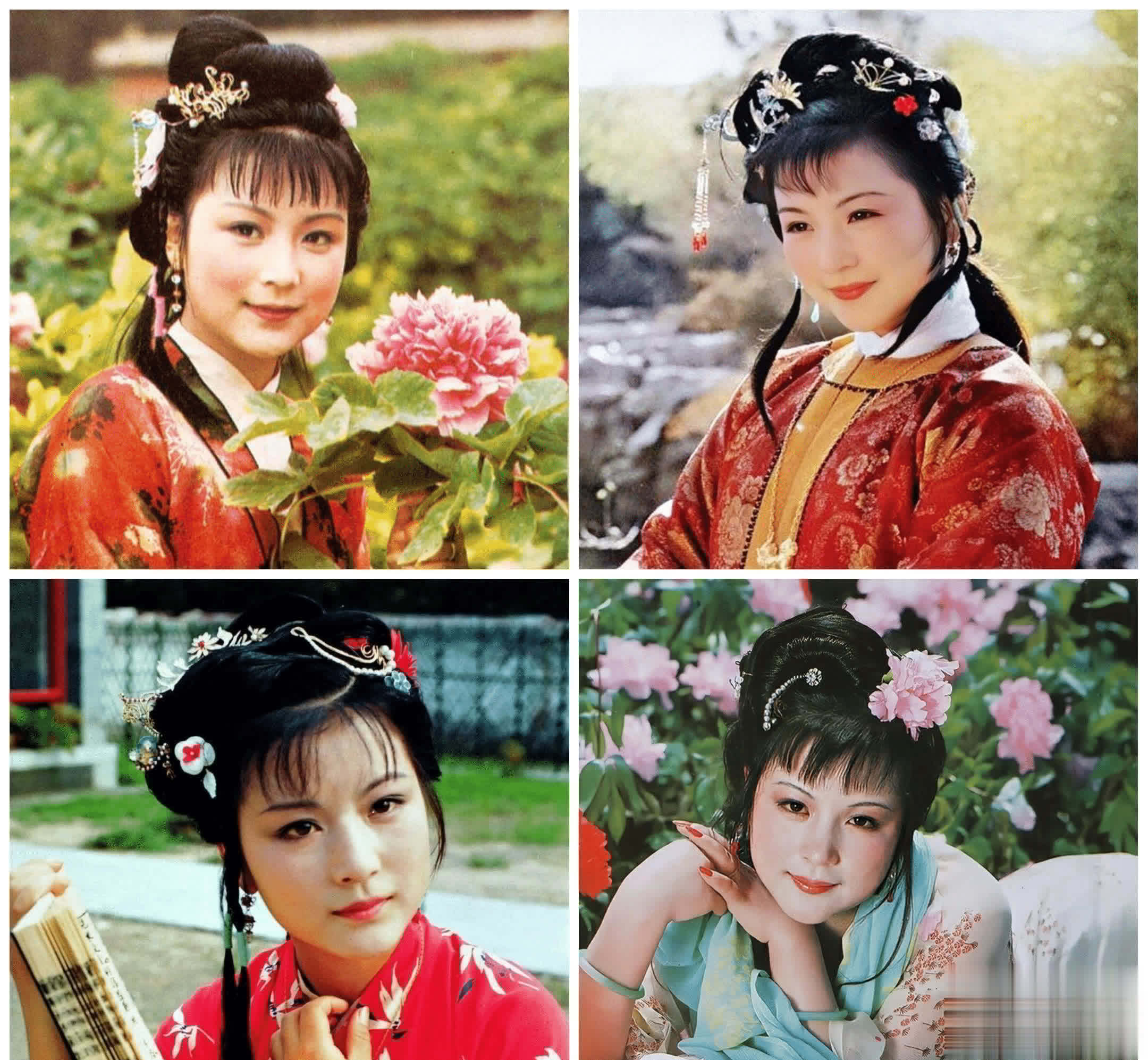 特别是醉卧芍药时郭宵珍的那一身装扮,头上别了一根粉色花朵,整个场景