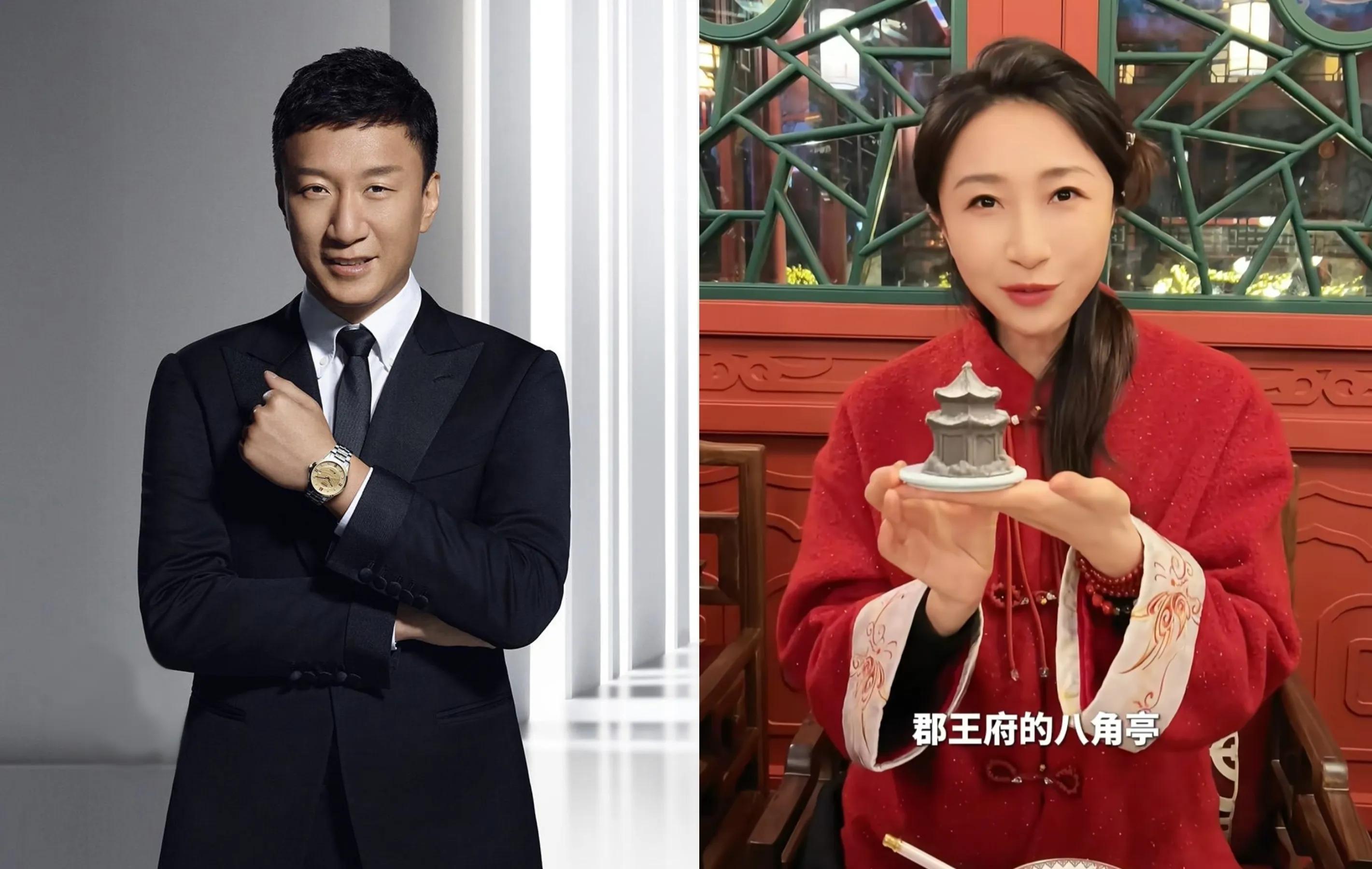 孙红雷丈母娘来京,老婆王骏迪陪喝下午茶,保养好显年轻